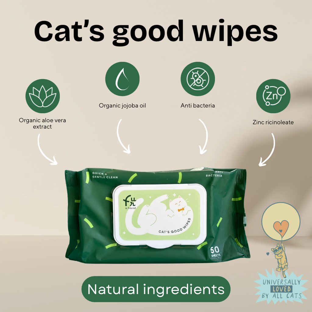 Cat's Good Wipes ทิชชู่เปียกสำหรับสัตว์เลี้ยง.