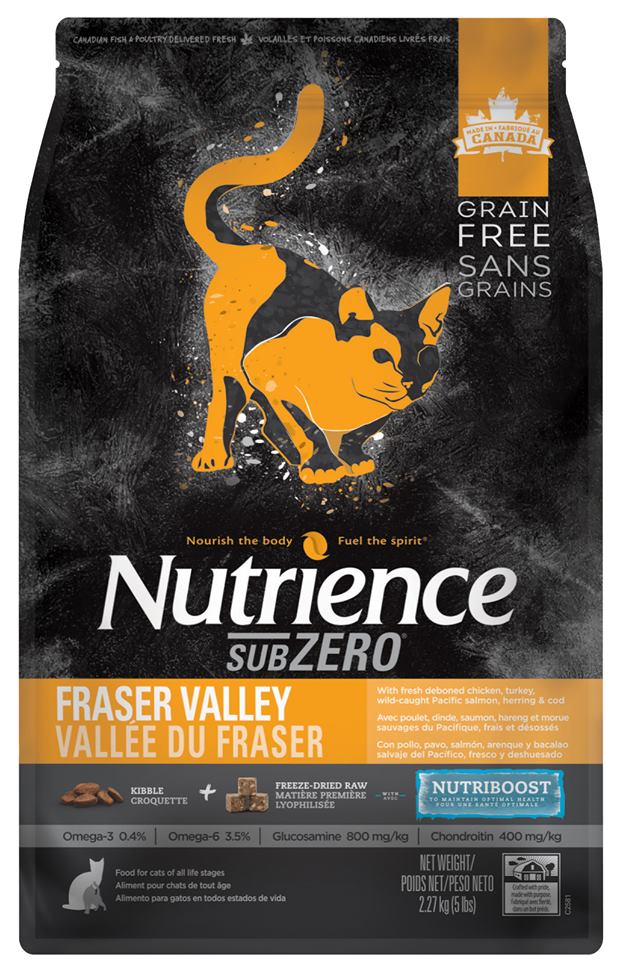 Nutrience (Subzero Cat)- Fraser Valley 2.27kg