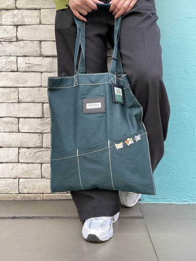 Indigo Paper 3 pocket Tote Bag